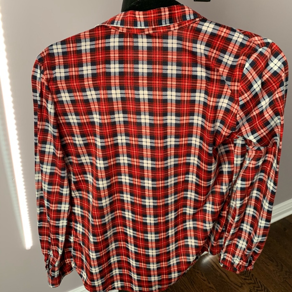 Plaid button down - Picture 2 of 2